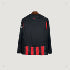 AC Milan – Maillot Domicile 2025/26 Manches Longues – Rouge, Noir